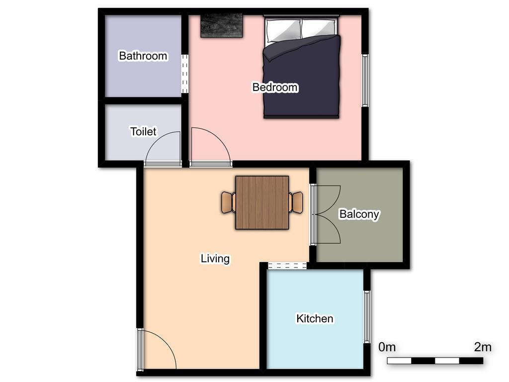 Allamanda Apartments - 100M Bain Boeuf Beach Екстериор снимка