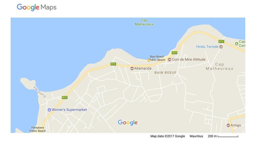 Allamanda Apartments - 100M Bain Boeuf Beach Екстериор снимка
